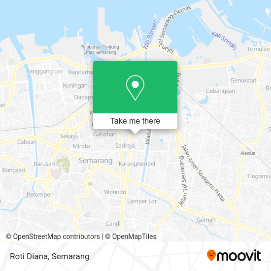 Roti Diana map