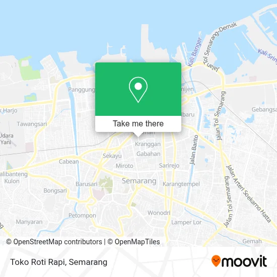 Toko Roti Rapi map