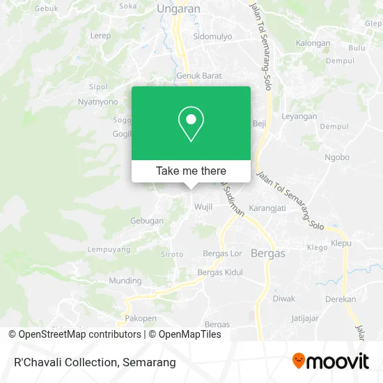 R'Chavali Collection map