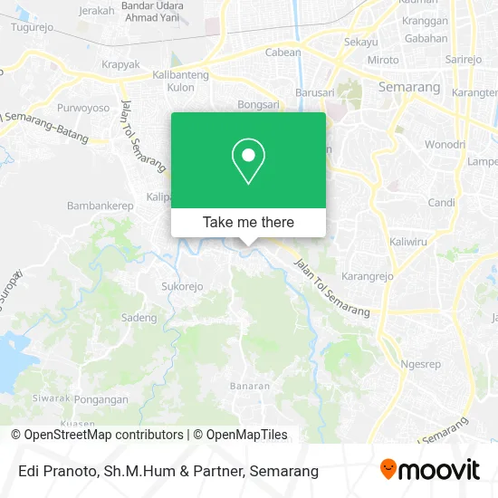 Edi Pranoto, Sh.M.Hum & Partner map