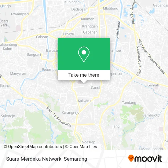 Suara Merdeka Network map