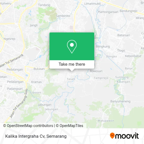 Kalika Intergraha Cv map