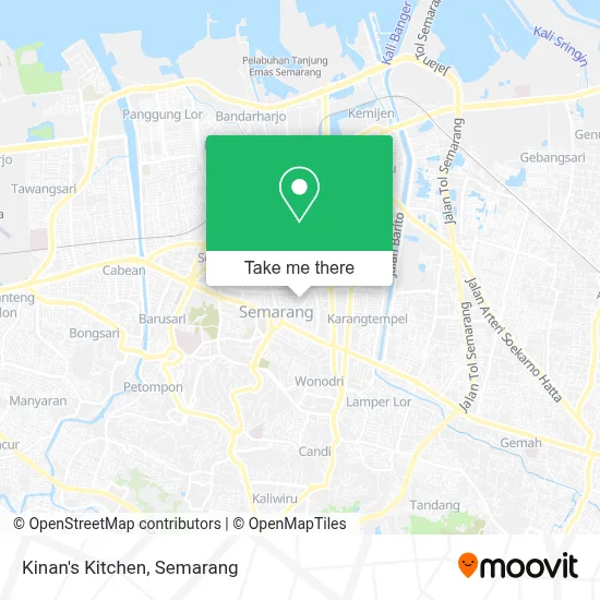 Kinan's Kitchen map