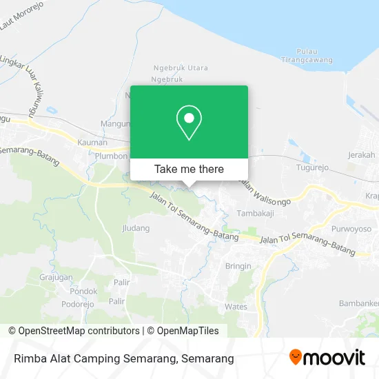 Rimba Alat Camping Semarang map