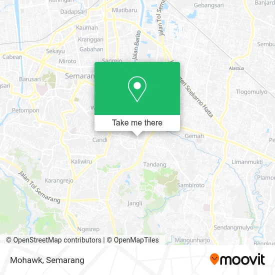 Mohawk map