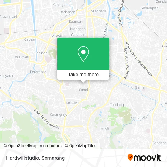 Hardwillstudio map