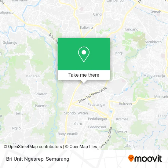 Bri Unit Ngesrep map