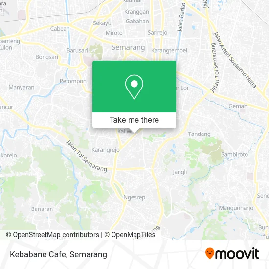 Kebabane Cafe map