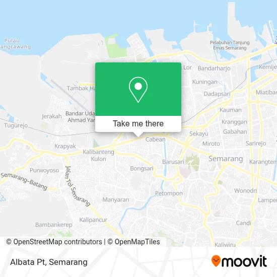 Albata Pt map