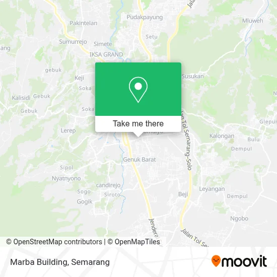 Marba Building map