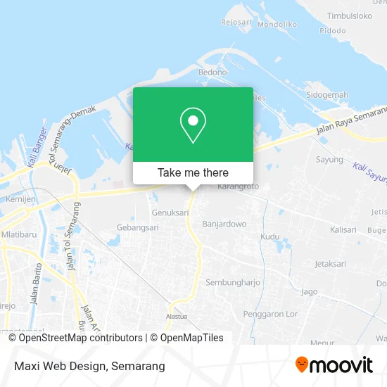 Maxi Web Design map