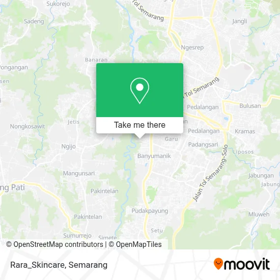 Rara_Skincare map