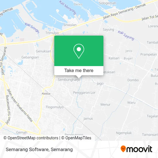 Semarang Software map