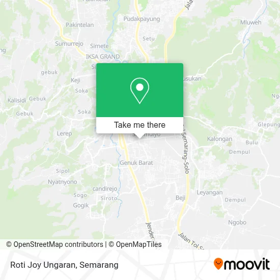 Roti Joy Ungaran map