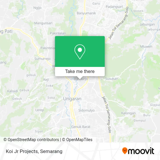 Koi Jr Projects map