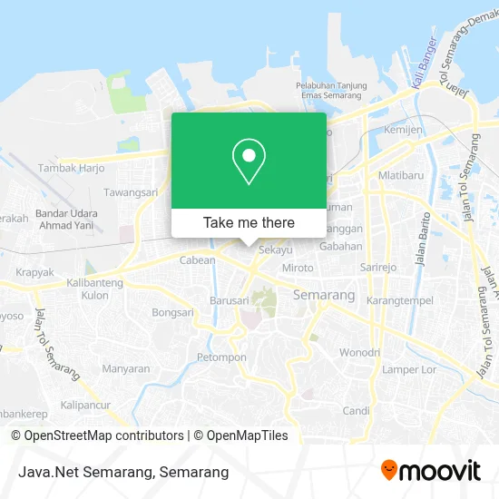 Java.Net Semarang map