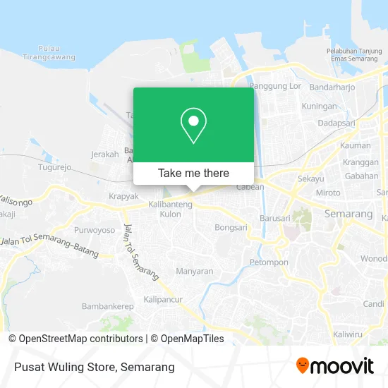 Pusat Wuling Store map