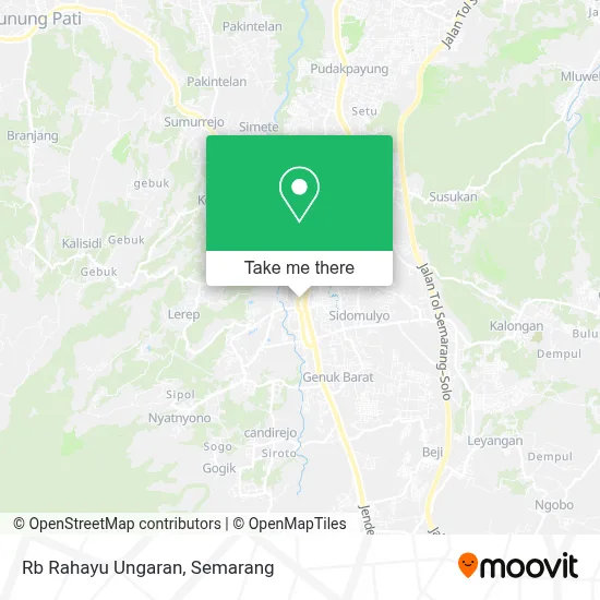 Rb Rahayu Ungaran map