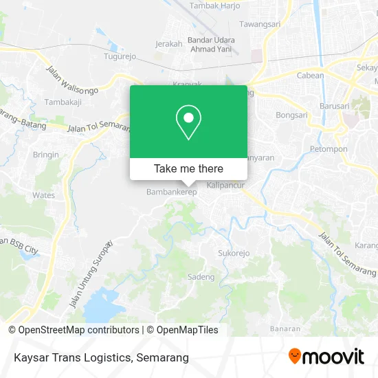 Kaysar Trans Logistics map