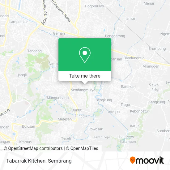 Tabarrak Kitchen map