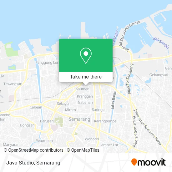 Java Studio map