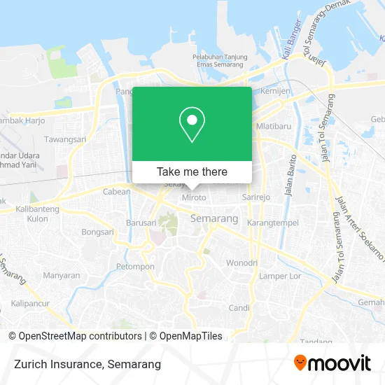 Zurich Insurance map