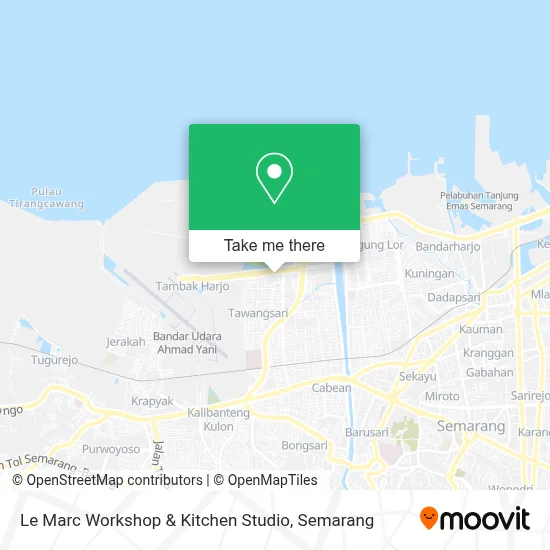 Le Marc Workshop & Kitchen Studio map