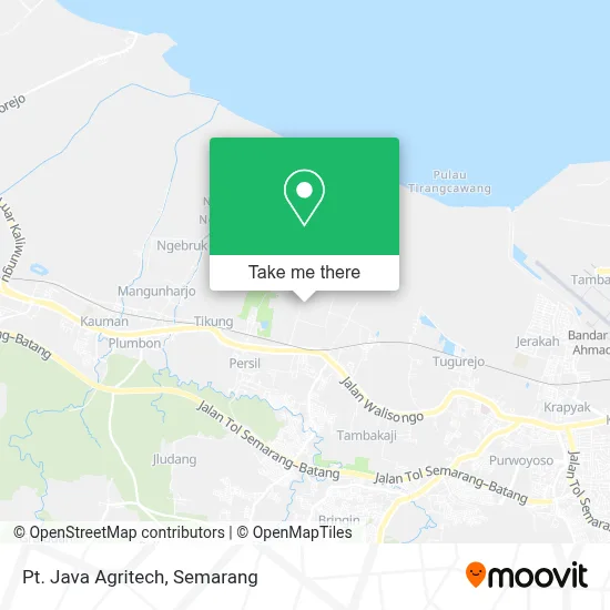 Pt. Java Agritech map