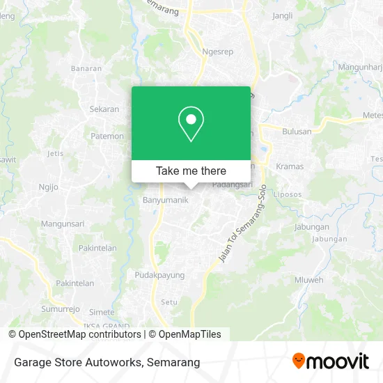 Garage Store Autoworks map
