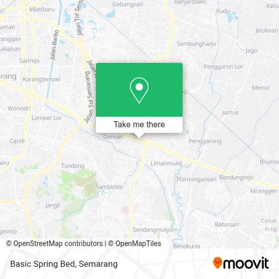 Basic Spring Bed map