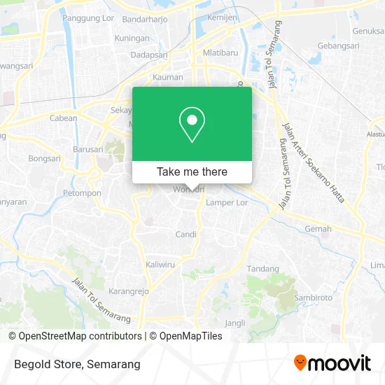Begold Store map