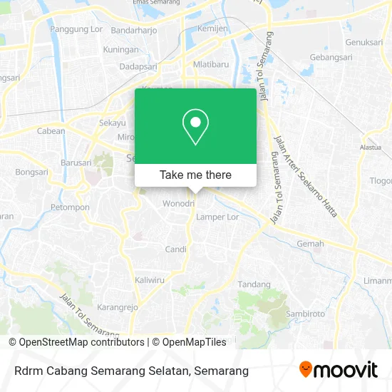 Rdrm Cabang Semarang Selatan map