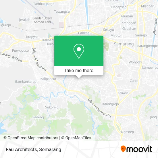 Fau Architects map
