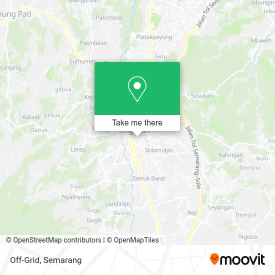 Off-Grid map