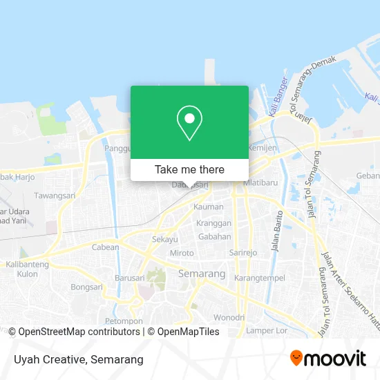 Uyah Creative map