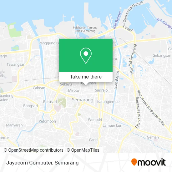 Jayacom Computer map