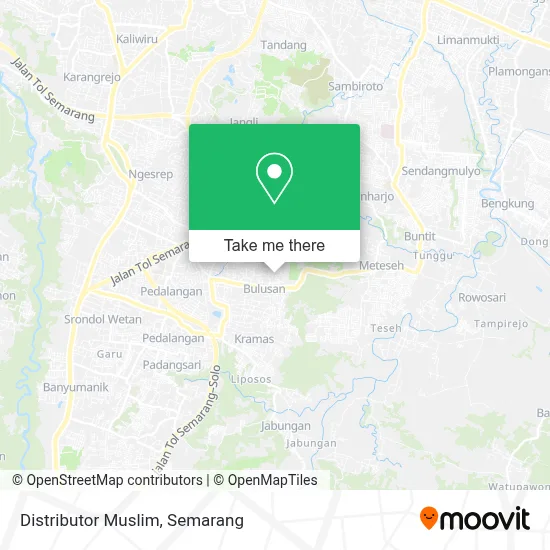 Distributor Muslim map