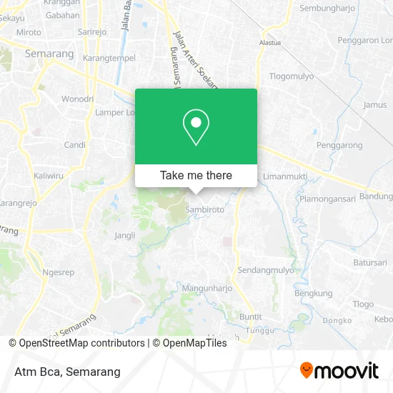 Atm Bca map
