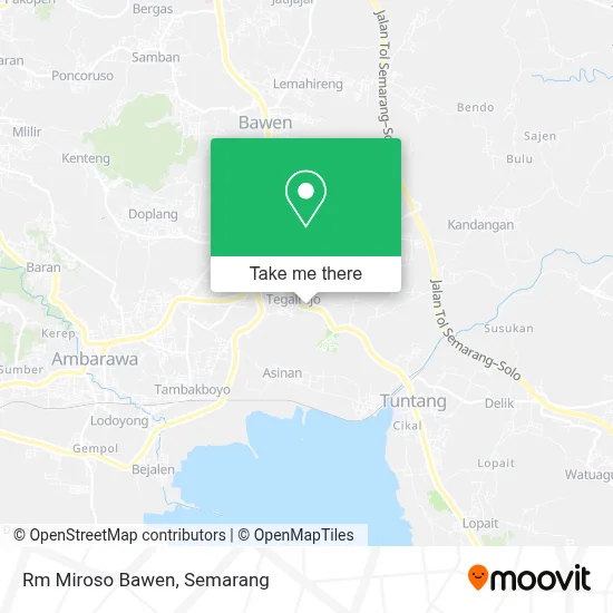 Rm Miroso Bawen map