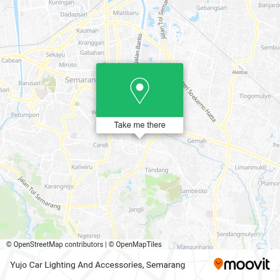 Yujo Car Lighting And Accessories map
