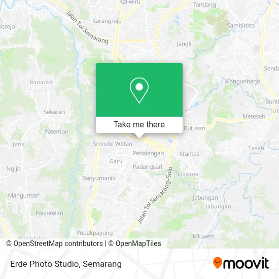 Erde Photo Studio map