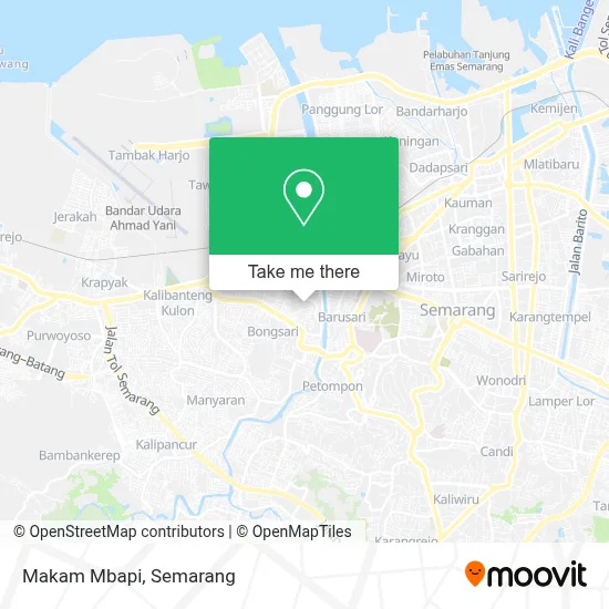 Makam Mbapi map