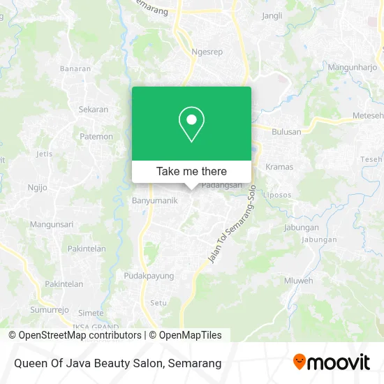 Queen Of Java Beauty Salon map