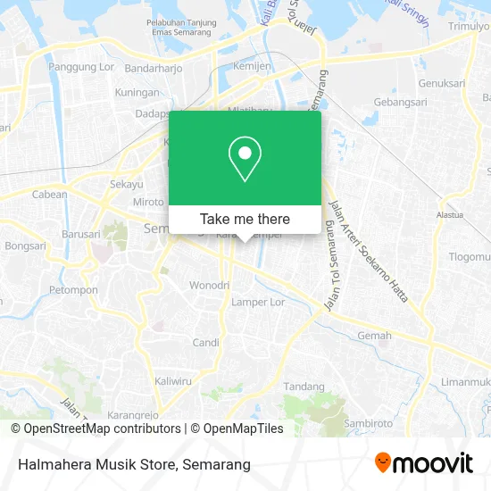 Halmahera Musik Store map