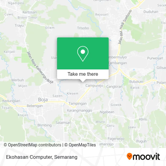 Ekohasan Computer map