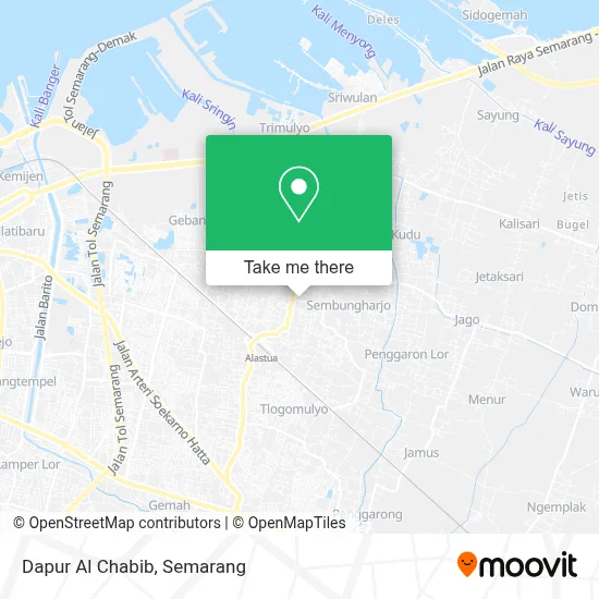 Dapur Al Chabib map