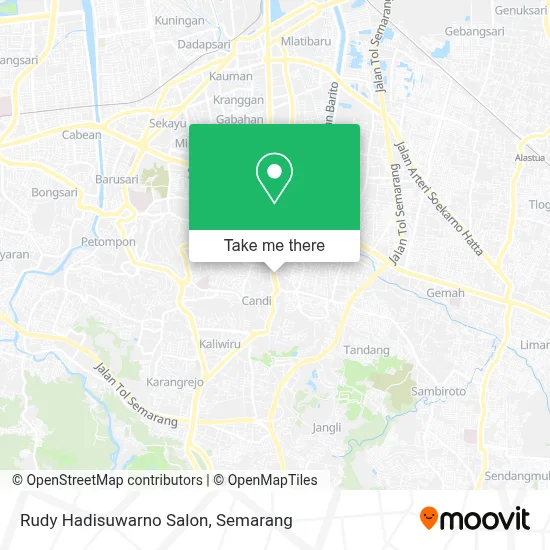 Rudy Hadisuwarno Salon map