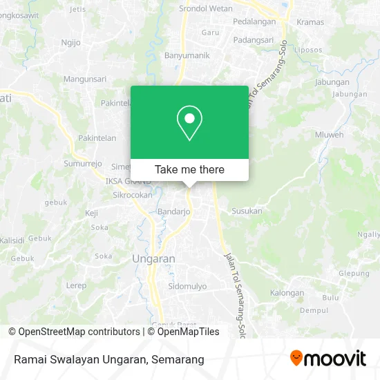 Ramai Swalayan Ungaran map