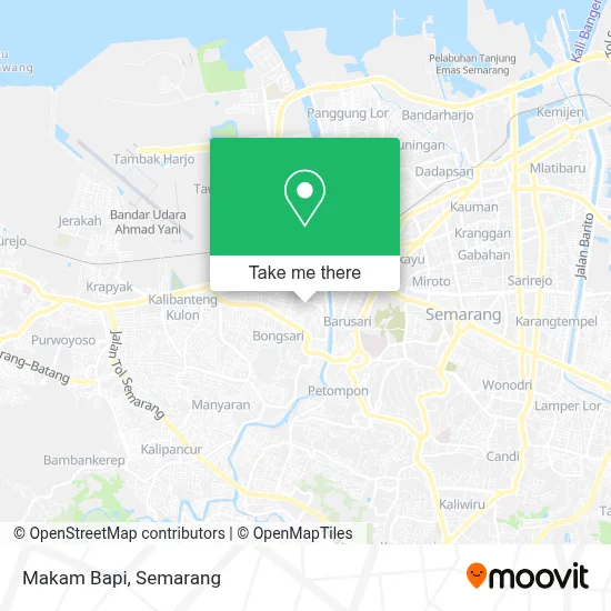Makam Bapi map