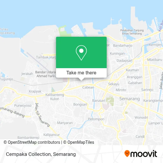 Cempaka Collection map
